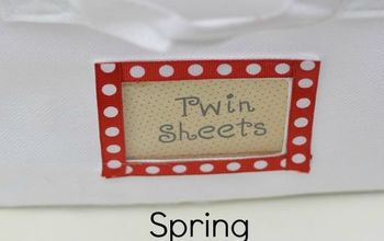 Limpieza de primavera: cestas decoradas para el armario de la ropa blanca