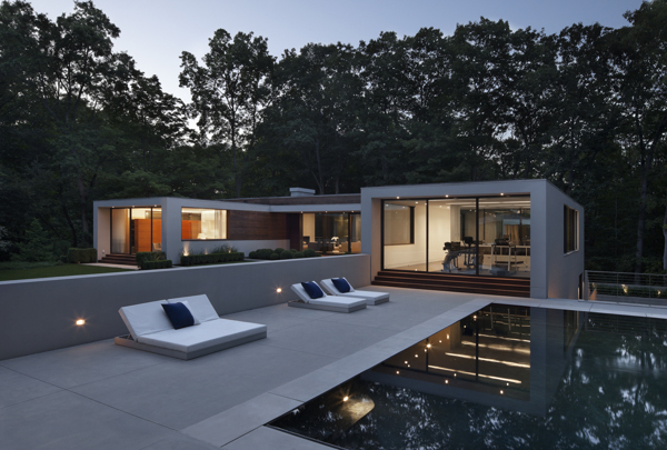 new canaan residence by specht harpman, architecture, curb appeal, home decor, pool designs