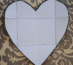 diy photo valentines day cards, crafts, Here s a closeup of the heart I simply drew a heart and cut it out but you find a heart template online too I used this template to trace hearts onto pretty scrapbook paper for the Valentines