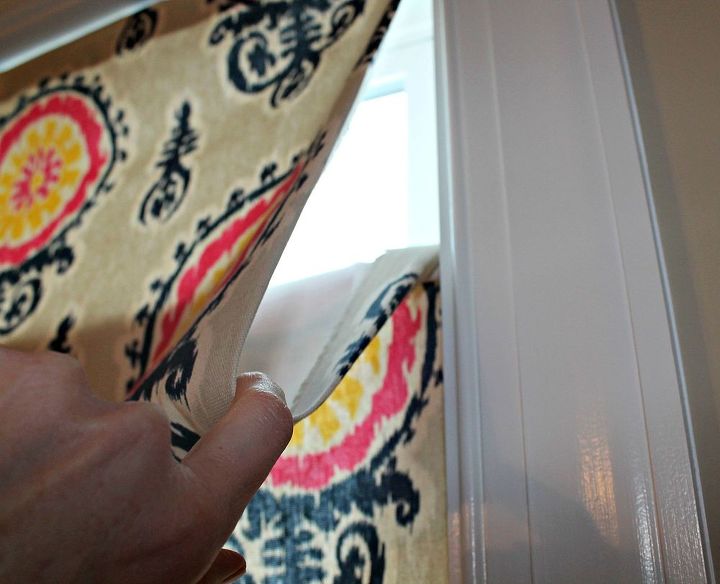easy no sew shades, home decor, reupholster, window treatments, windows