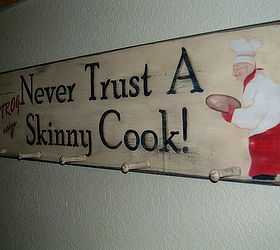 sign painting, crafts, Skinny Cook by GranArt