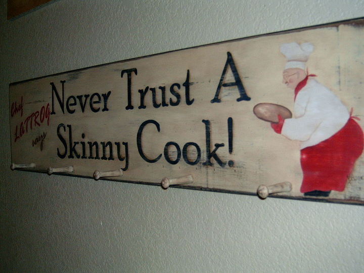 sign painting, crafts, Skinny Cook by GranArt