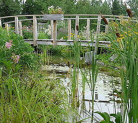 garden bridge my wooden japanese arched pond bridge building idea, landscape, outdoor living, ponds water features, My backyard garden bridge Building Instructions