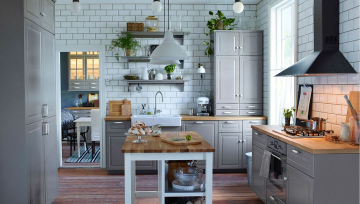 five great ikea kitchen ideas for your home, home decor, kitchen design