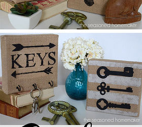 diy burlap canvas art, crafts, An easy project that anyone can do
