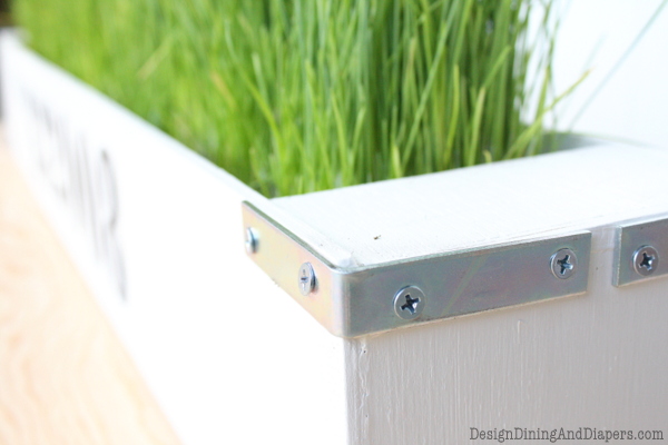 diy industrial planter box, gardening, woodworking projects
