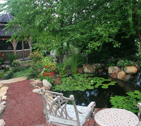 gazebos and ponds some things just go together, gardening, outdoor living, ponds water features