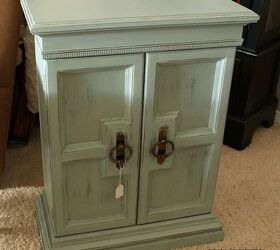 chalk painted cabinet, chalk paint, painted furniture