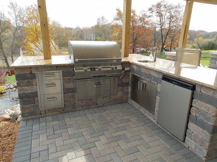 outdoor kitchens, outdoor furniture, outdoor living, patio, Crown Point Outdoor Kitchen