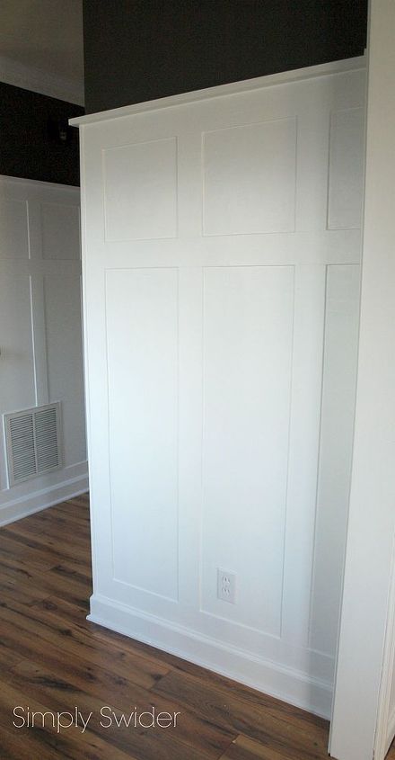 board and batten wainscoting tutorial, diy, how to, wall decor, woodworking projects, After