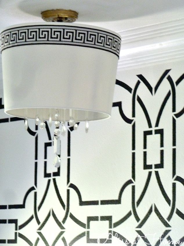 diy chandelier with shade for under 20, diy, home decor, lighting, We love the finished prodcut