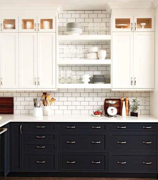 contrasting kitchen cabinets must have or must go, home improvement, kitchen cabinets, kitchen design, kitchen island, Read All About This See One Example That Went WRONG