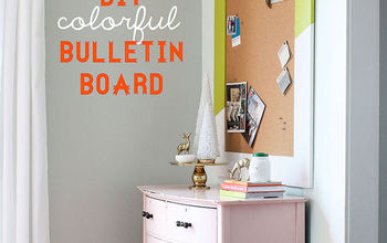 DIY Colorful Bulletin Board
