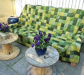 pallet sofa, outdoor furniture, outdoor living, painted furniture, pallet