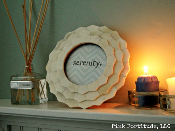 serenity framed print, crafts, home decor