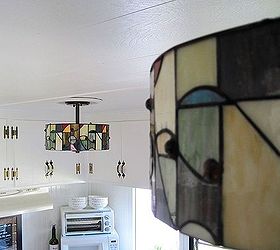 kitchen lighting a finishing touch to a mobile home renovation, home improvement, kitchen design, lighting