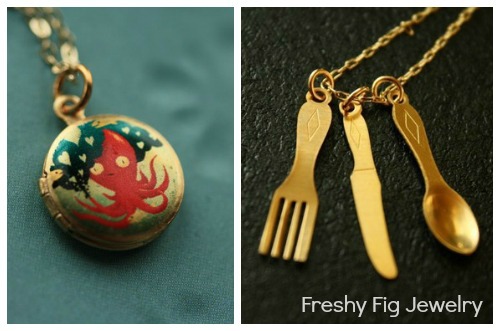 my blog turns 1 have a necklace or earrings on me, home decor, Freshy Fig Jewelry