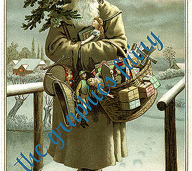 Vintage Santa Christmas Decor Made From Old Pallets ‪#‎HolidayCheer ...