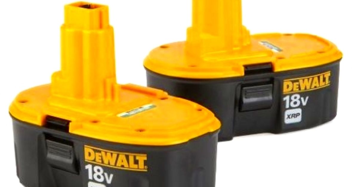 Free DYI tutorial on how to fix your old dewalt batteries ...