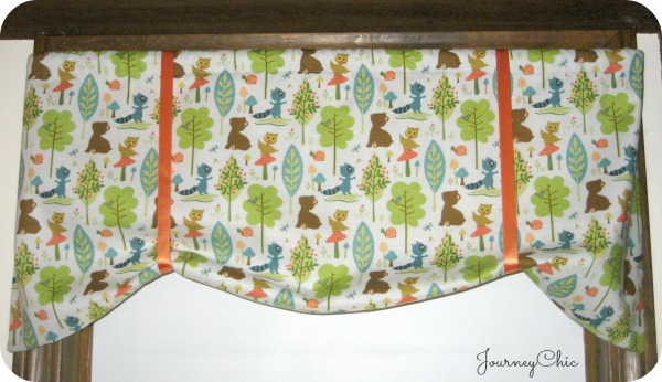 gender neutral kids room design, bedroom ideas, home decor, This adorable fabric adds a bit of whimsy to the windows