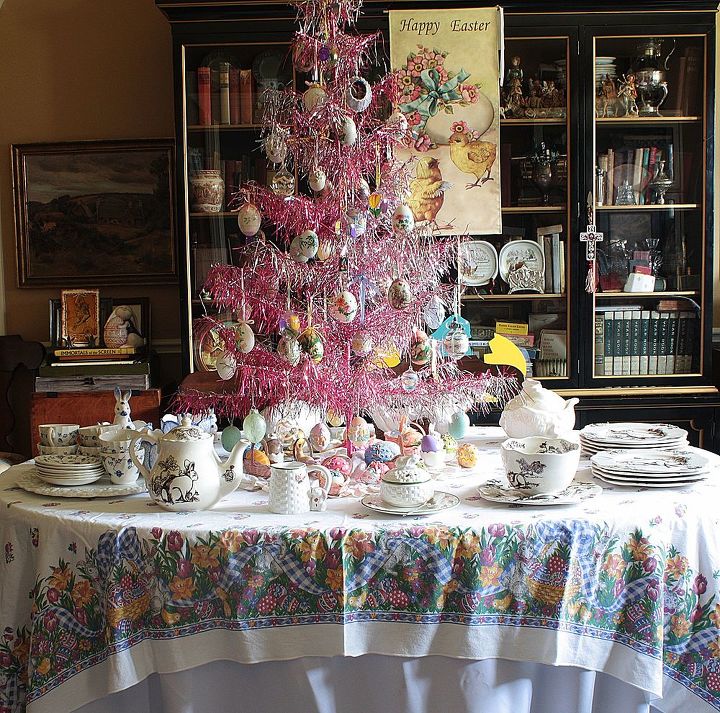 an easter season tea party at, easter decorations, seasonal holiday d cor, Welcome to the tea party