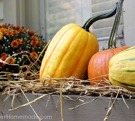 outdoor decorating for fall, porches, seasonal holiday decor, Window Boxes