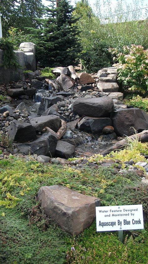 ellensburg chamber of commerce pond less waterfall before and after photos, landscape, outdoor living, ponds water features, August 2012 from the South Seven years later