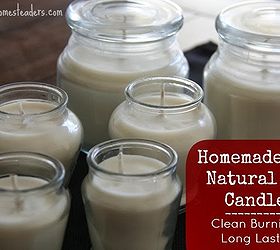Homemade Soy Candles All Natural, Long Lasting, Clean Burning Hometalk