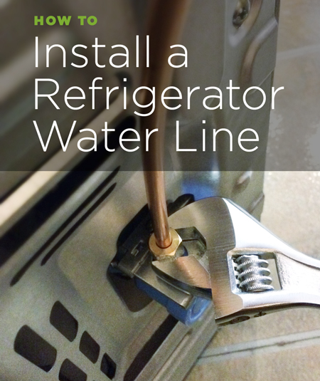 how to install a refrigerator water line, appliances, diy, home maintenance repairs, how to, kitchen design, plumbing