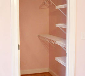sunnyside manor part two, home decor, 3rd Bedroom walk in closet