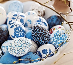 four dazzling easter egg decoration techniques, crafts, decoupage, easter decorations, painting, seasonal holiday decor