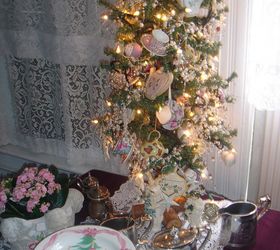 i love decorating our 1895 queen anne victorian for christmas with 12 trees, christmas decorations, seasonal holiday decor, wreaths, Kitchen tree