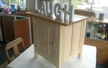 This cabinet is something I was asked to make by a little shop down the