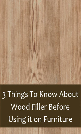 3 things to know about wood filler before using it on furniture, painted furniture, woodworking projects