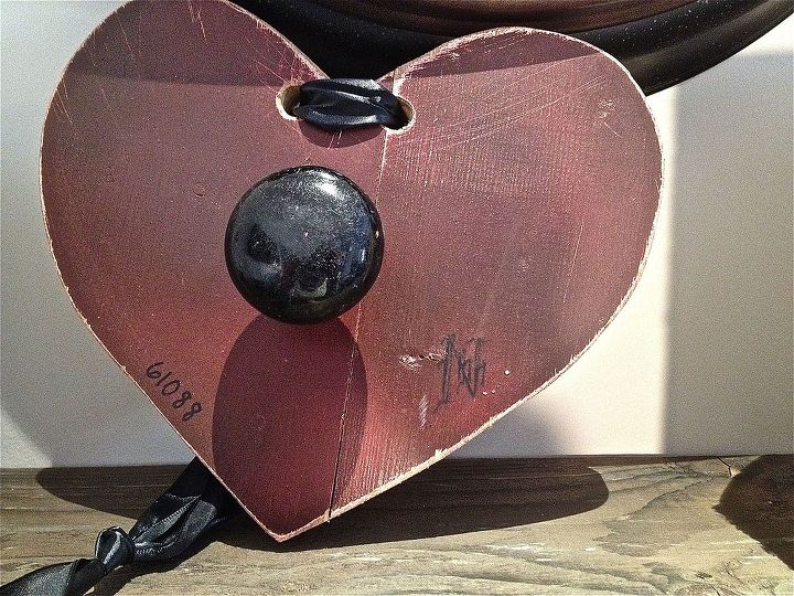 mantle love and logo, crafts, fireplaces mantels, home decor, Wooden heart