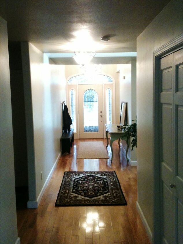 new homeowner and i ve never painted a door before i m looking for advice on what to, doors, painting, Inside entry way and hall
