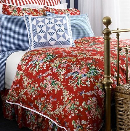 2014 color schemes purple yellow teal geometric and floral designs, bedroom ideas, home decor, Deep reds and blues feature a lot in 2014 Its a great country look when you mix florals in too