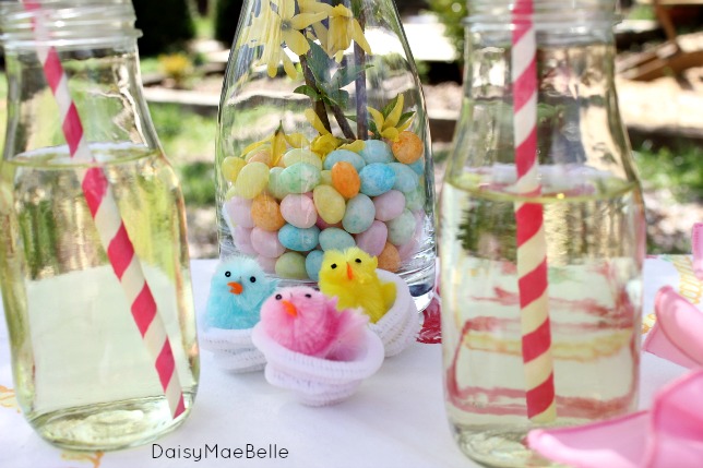 setting an easter table for children, crafts, easter decorations, seasonal holiday decor