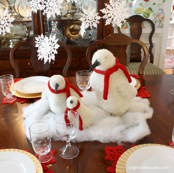 6 ways creative christmas decorating ideas for your home, christmas decorations, seasonal holiday decor, wreaths, And who can resist these adorable Arctic Penguins