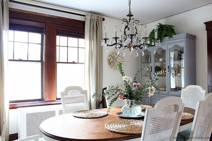 dining room reveal working within your budget, dining room ideas, home decor, shabby chic, After