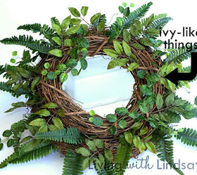 diy interchangeable wreath, christmas decorations, crafts, seasonal holiday decor, wreaths, Next add another type of leafy greenery