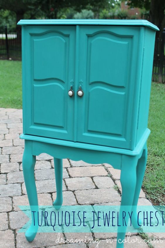 a great idea for hardware, painted furniture, Love the updated look with paint I added new hardware to the existing metal Using jewelry