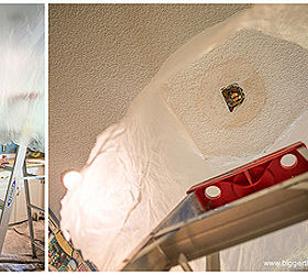 Drywall Popcorn Ceiling Repair In A Few Easy Steps Hometalk
