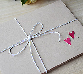 diy snowflake valentine cards, crafts, seasonal holiday decor, valentines day ideas, Package together for a lovely gift