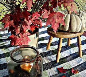 white oak studio designs open house snap shots, gardening, A vignette in honor of Autumn was located on the open porch