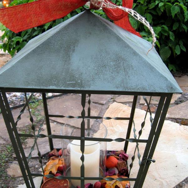 a lantern for all seasons, crafts, outdoor living, seasonal holiday decor