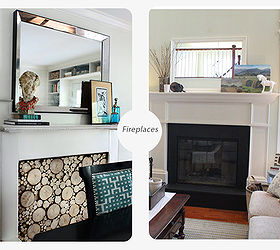 comparing design styles, fireplaces mantels, home decor