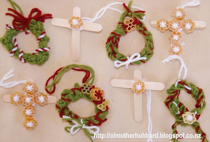 pastatastic christmas decorations, christmas decorations, crafts, repurposing upcycling, seasonal holiday decor, wreaths, Ring in Christmas with some home made charm