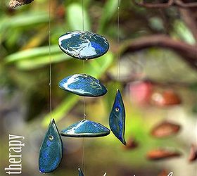 how to make a wind chime, crafts, gardening