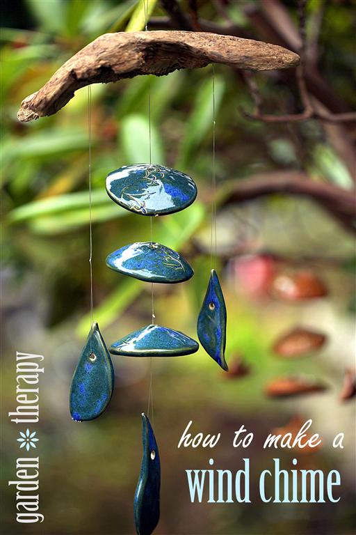 how to make a wind chime, crafts, gardening